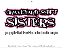 Tablet Screenshot of graveyardshiftsisters.com